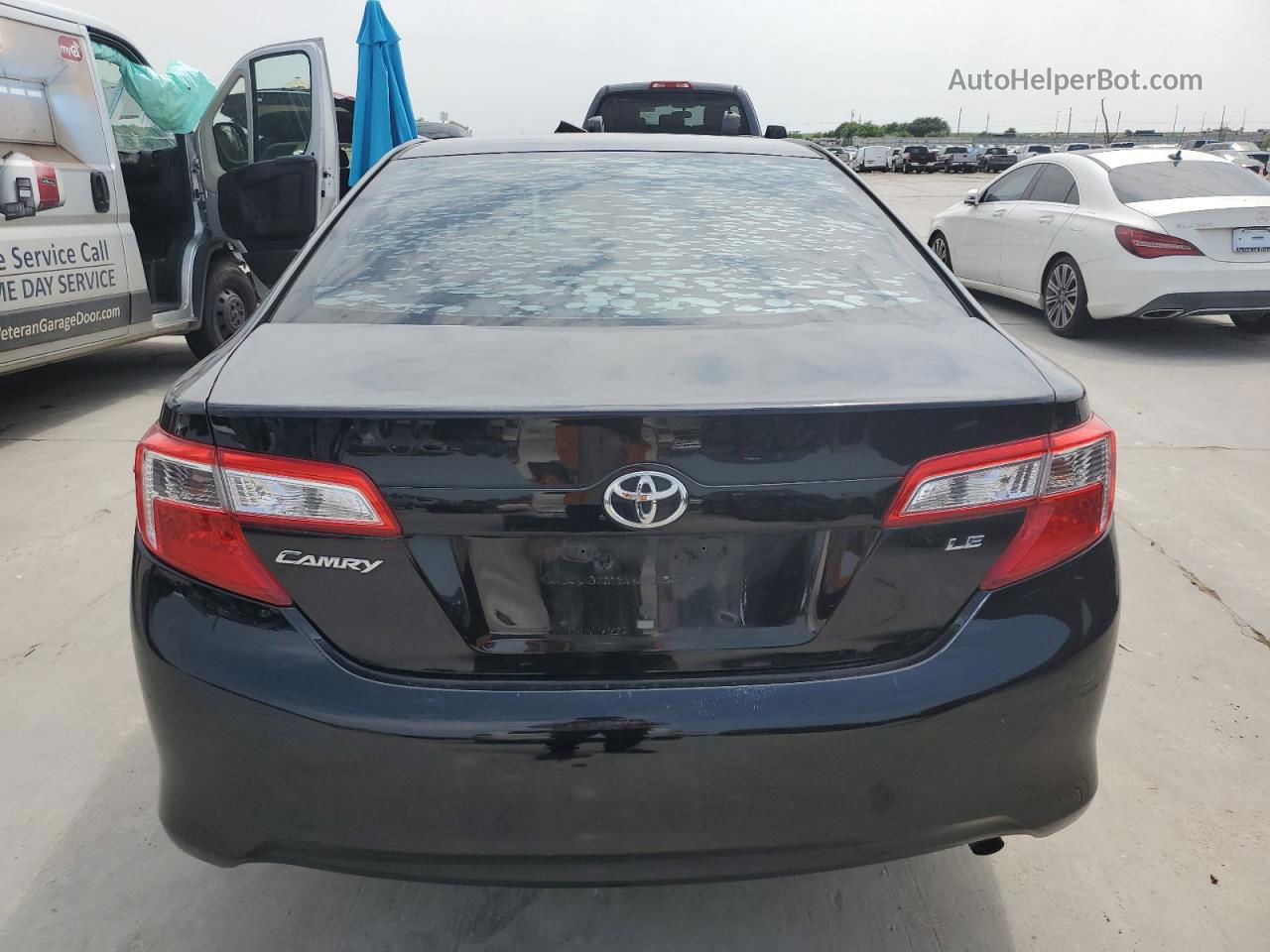 2012 Toyota Camry Base Black vin: 4T4BF1FKXCR265500