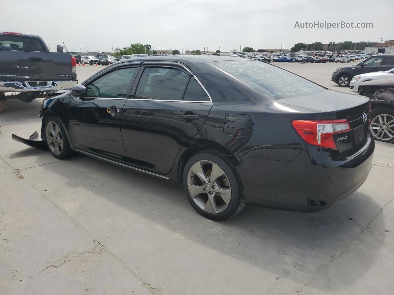 2012 Toyota Camry Base Черный vin: 4T4BF1FKXCR265500