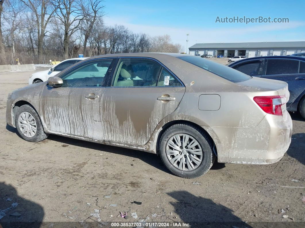 2012 Toyota Camry Le Золотой vin: 4T4BF1FKXCR267912