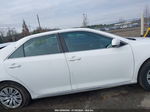 2012 Toyota Camry Le White vin: 4T4BF1FKXCR271944