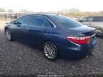 2016 Toyota Camry Xle Синий vin: 4T4BF1FKXGR549845