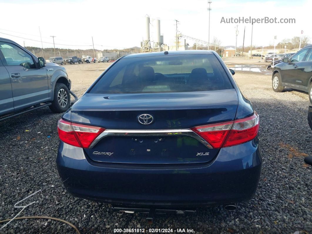 2016 Toyota Camry Xle Синий vin: 4T4BF1FKXGR549845