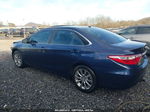 2016 Toyota Camry Xle Blue vin: 4T4BF1FKXGR549845