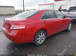 2011 Toyota Camry Le Красный vin: 4T4BF3EK0BR101622