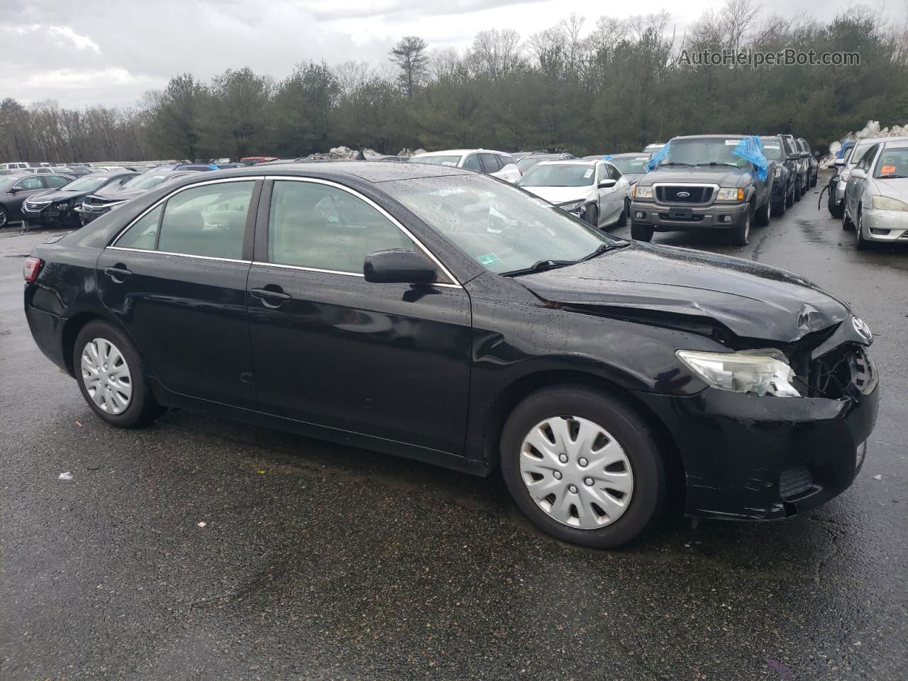 2011 Toyota Camry Base Black vin: 4T4BF3EK0BR103922