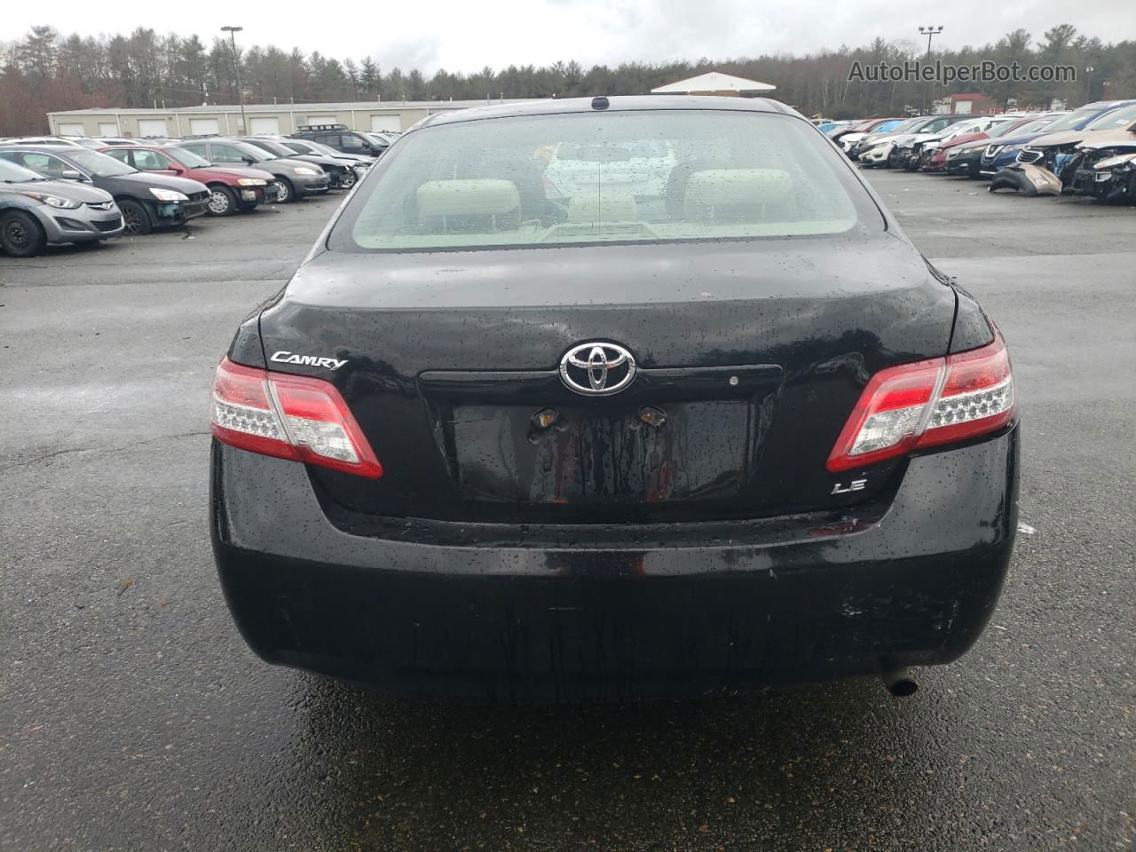 2011 Toyota Camry Base Black vin: 4T4BF3EK0BR103922