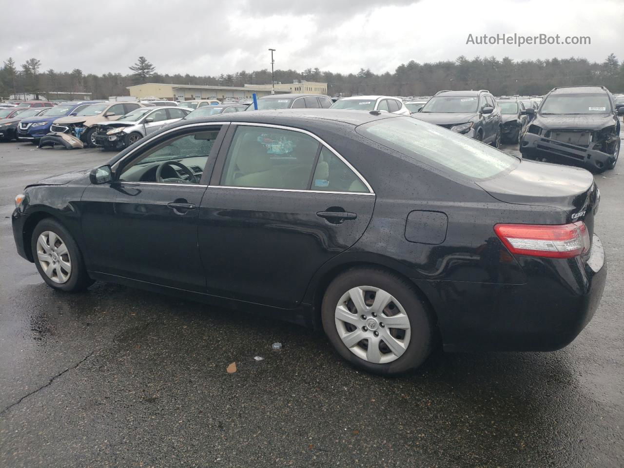 2011 Toyota Camry Base Черный vin: 4T4BF3EK0BR103922