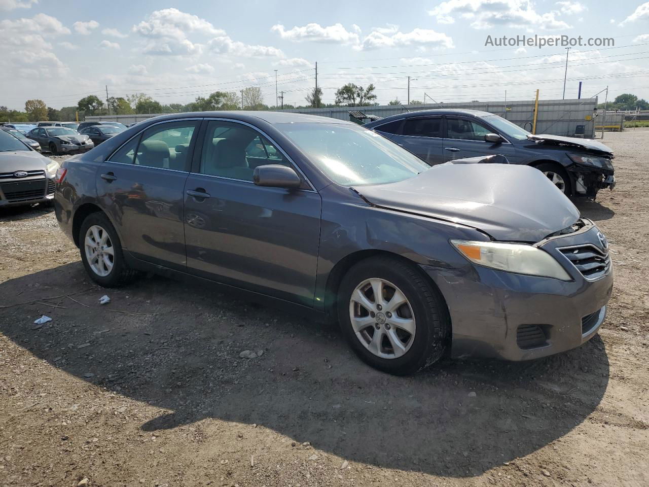 2011 Toyota Camry Base Gray vin: 4T4BF3EK0BR137181