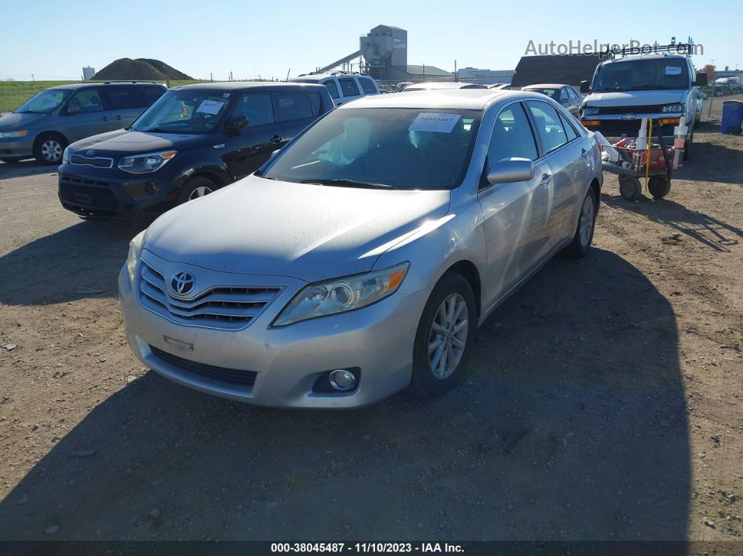 2011 Toyota Camry Xle Silver vin: 4T4BF3EK0BR138217