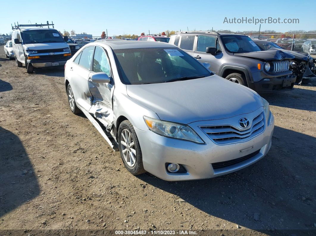 2011 Toyota Camry Xle Серебряный vin: 4T4BF3EK0BR138217