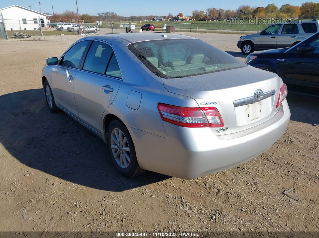 2011 Toyota Camry Xle Серебряный vin: 4T4BF3EK0BR138217