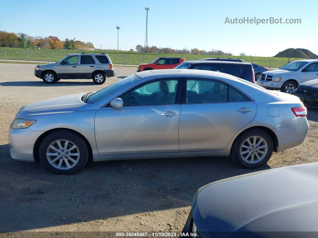 2011 Toyota Camry Xle Silver vin: 4T4BF3EK0BR138217