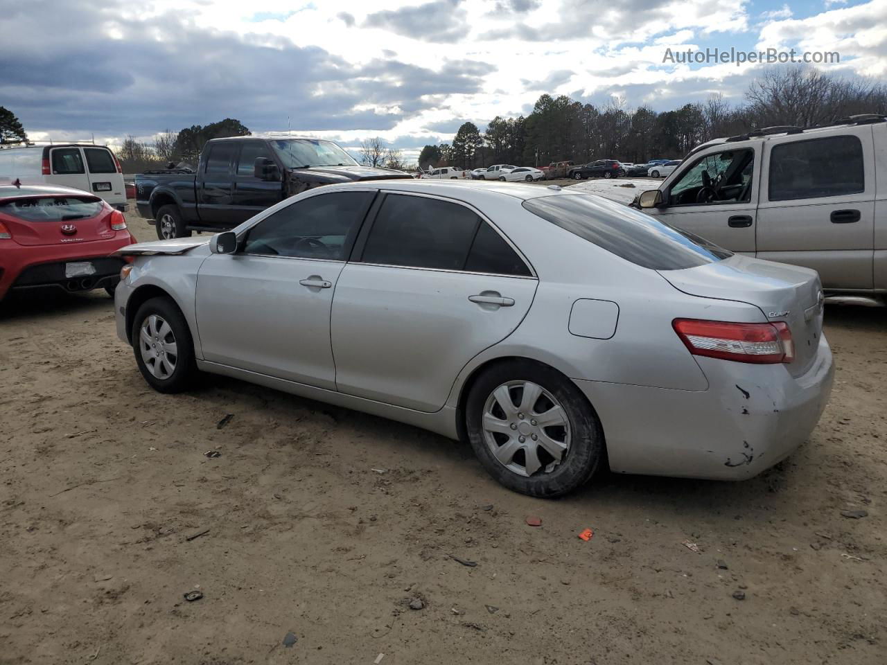 2011 Toyota Camry Base Silver vin: 4T4BF3EK0BR149475