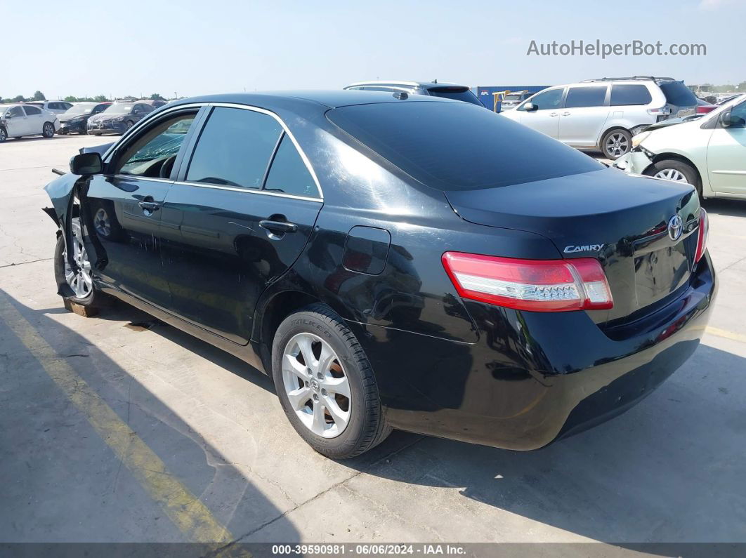 2011 Toyota Camry Le Black vin: 4T4BF3EK0BR154773