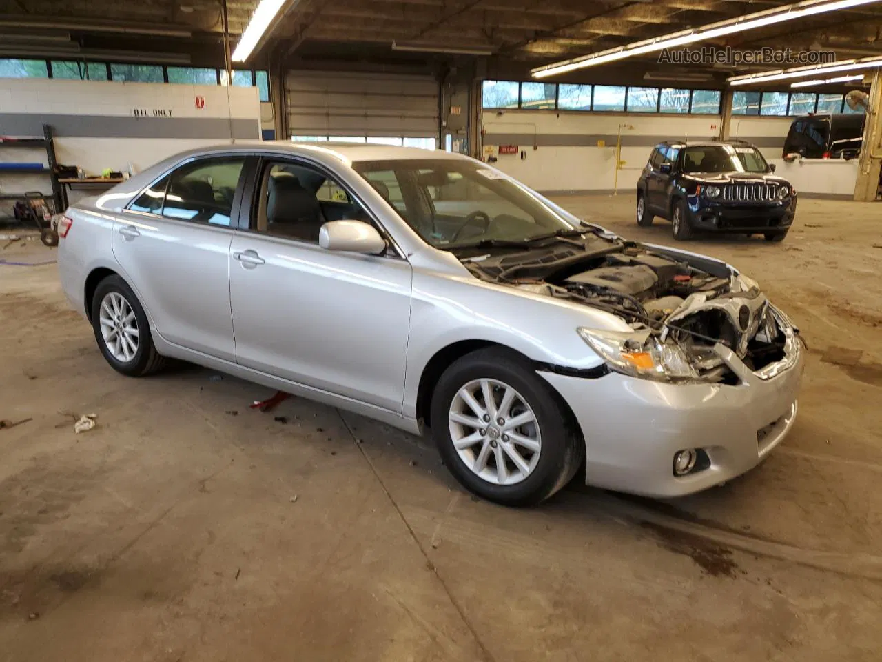 2011 Toyota Camry Base Silver vin: 4T4BF3EK0BR159066