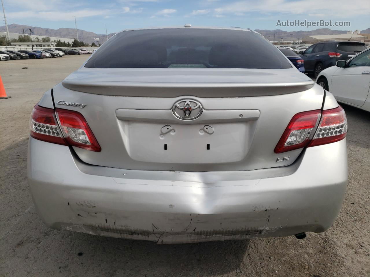 2011 Toyota Camry Base Silver vin: 4T4BF3EK0BR165966