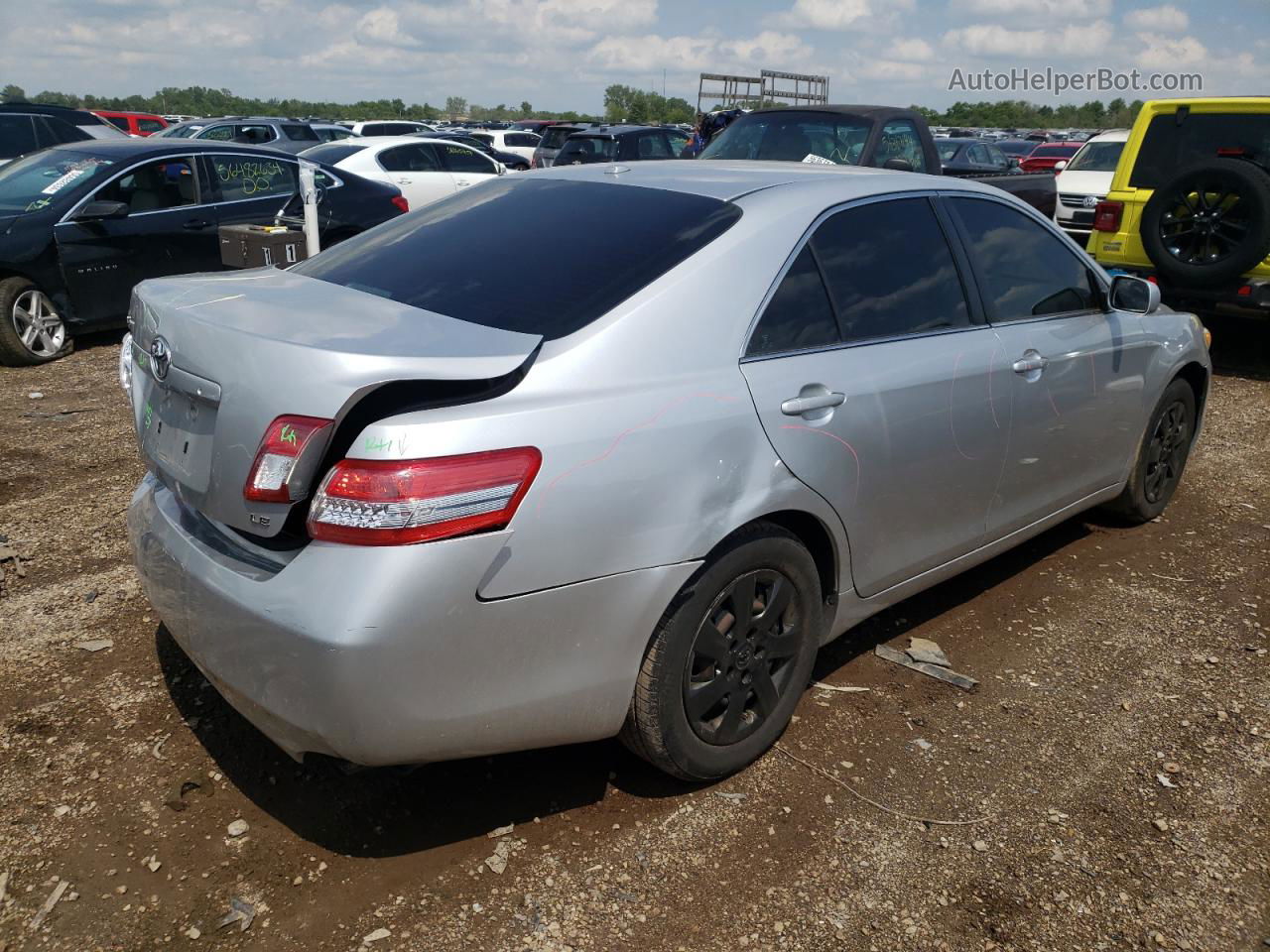 2011 Toyota Camry Base Silver vin: 4T4BF3EK0BR189202