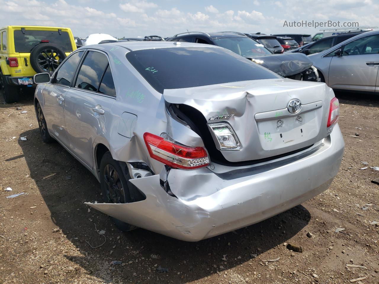 2011 Toyota Camry Base Silver vin: 4T4BF3EK0BR189202