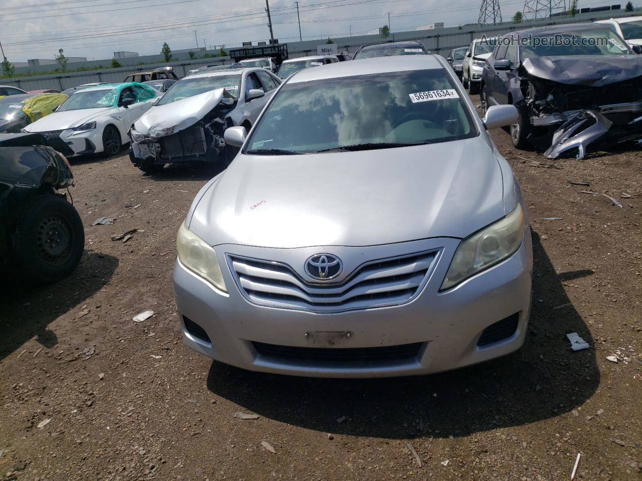 2011 Toyota Camry Base Silver vin: 4T4BF3EK0BR189202