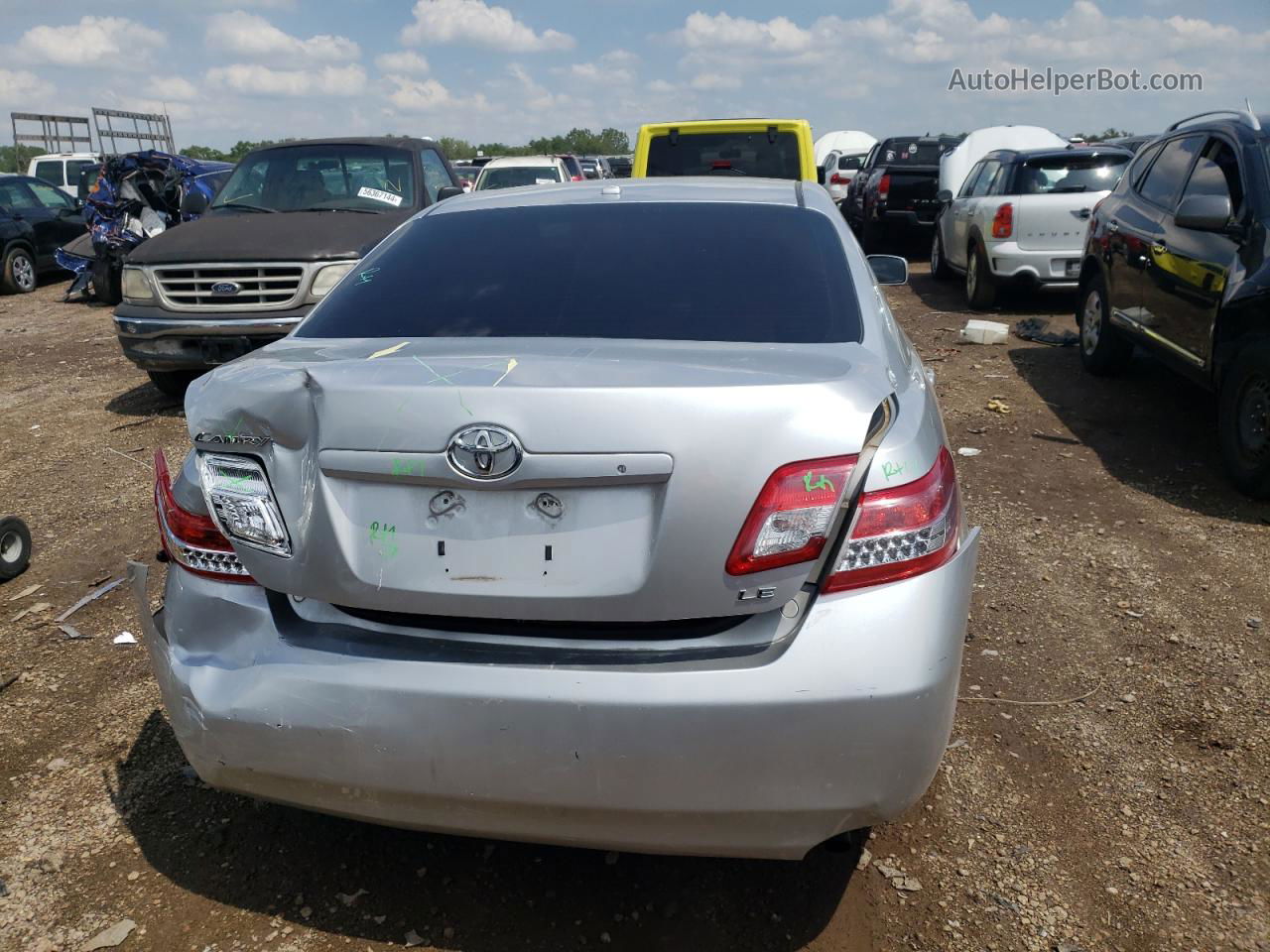 2011 Toyota Camry Base Silver vin: 4T4BF3EK0BR189202