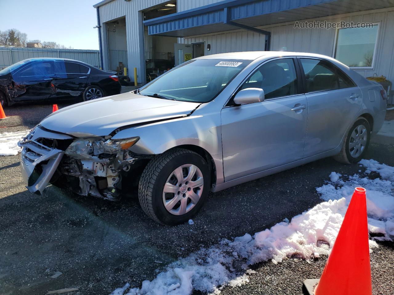 2011 Toyota Camry Base Silver vin: 4T4BF3EK0BR192634