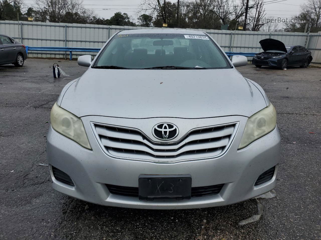 2011 Toyota Camry Base Silver vin: 4T4BF3EK0BR217533