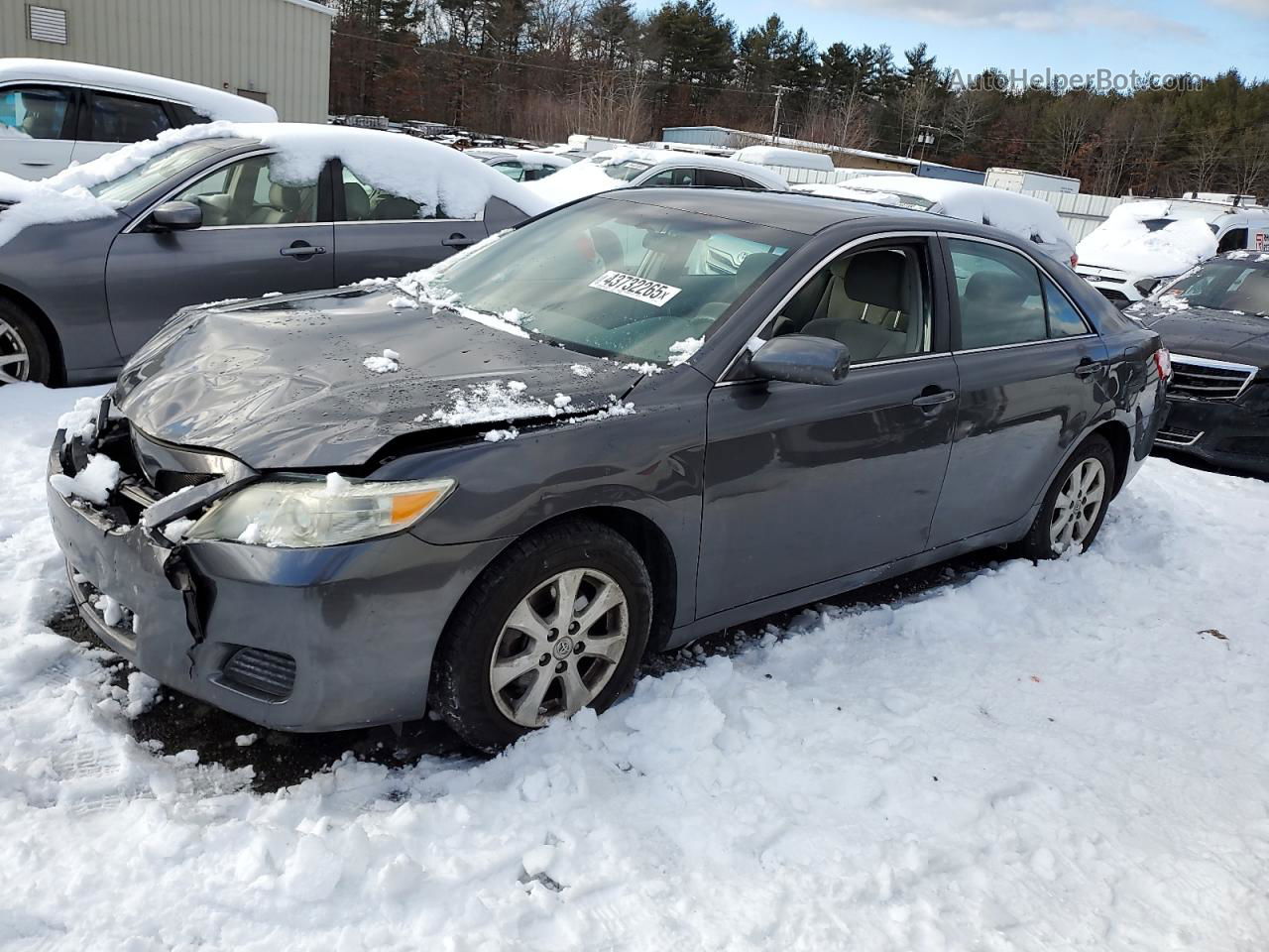 2011 Toyota Camry Base Gray vin: 4T4BF3EK1BR115142