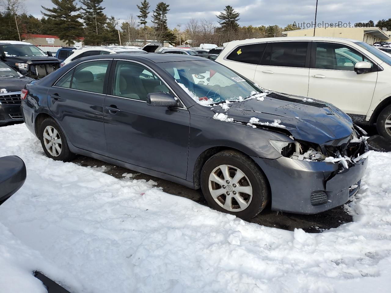 2011 Toyota Camry Base Gray vin: 4T4BF3EK1BR115142