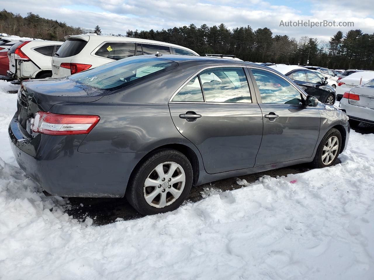 2011 Toyota Camry Base Gray vin: 4T4BF3EK1BR115142