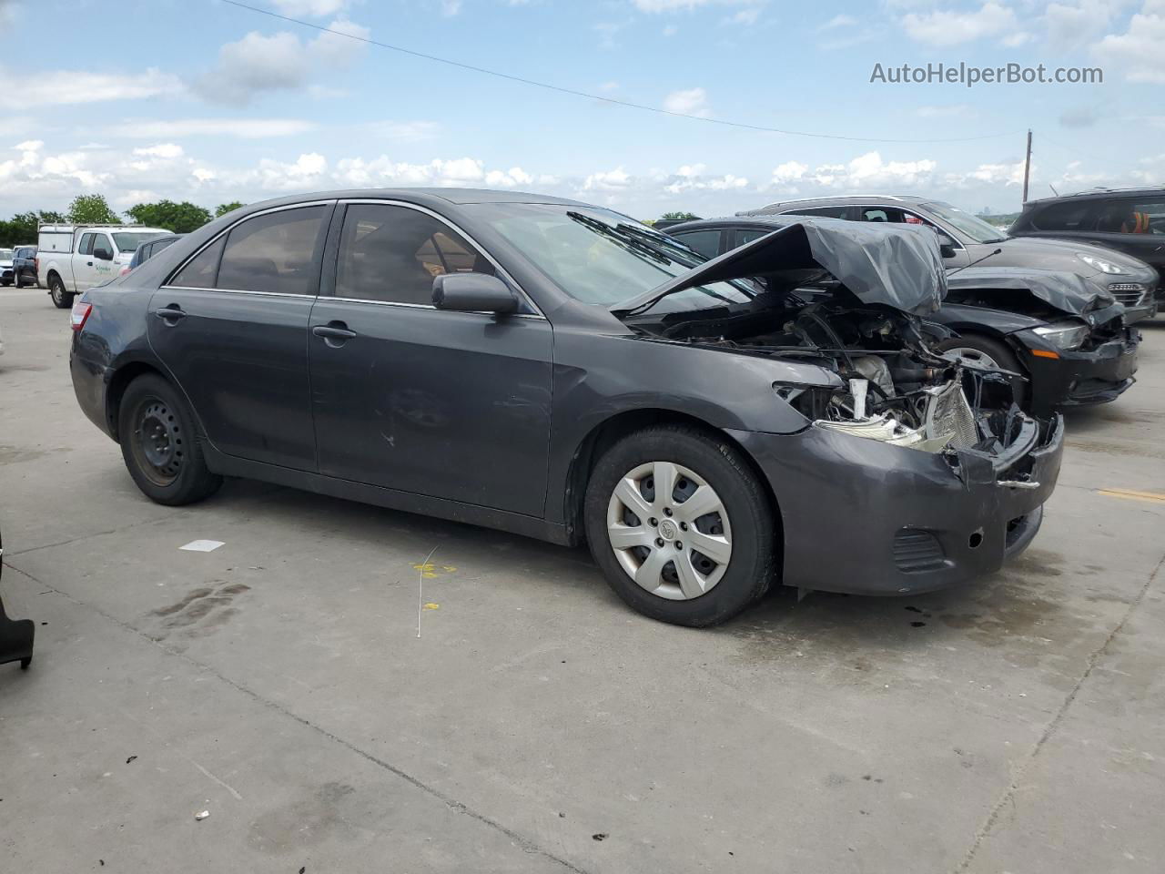 2011 Toyota Camry Base Серый vin: 4T4BF3EK1BR118574