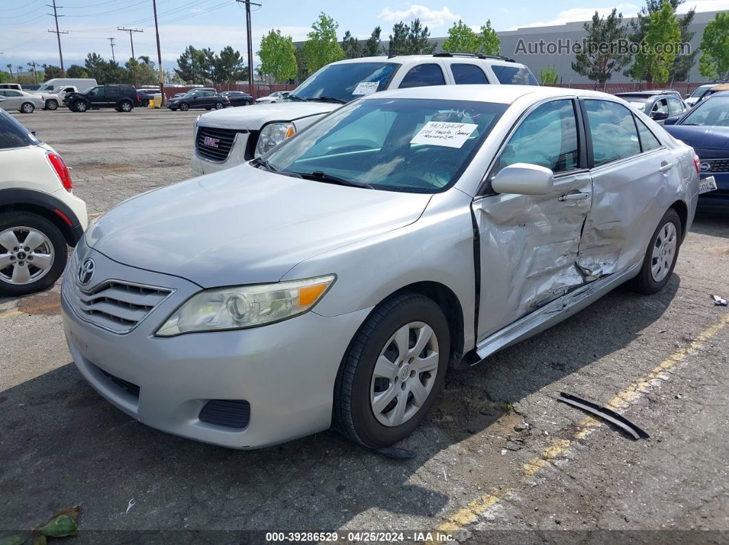 2011 Toyota Camry Le Silver vin: 4T4BF3EK1BR128828