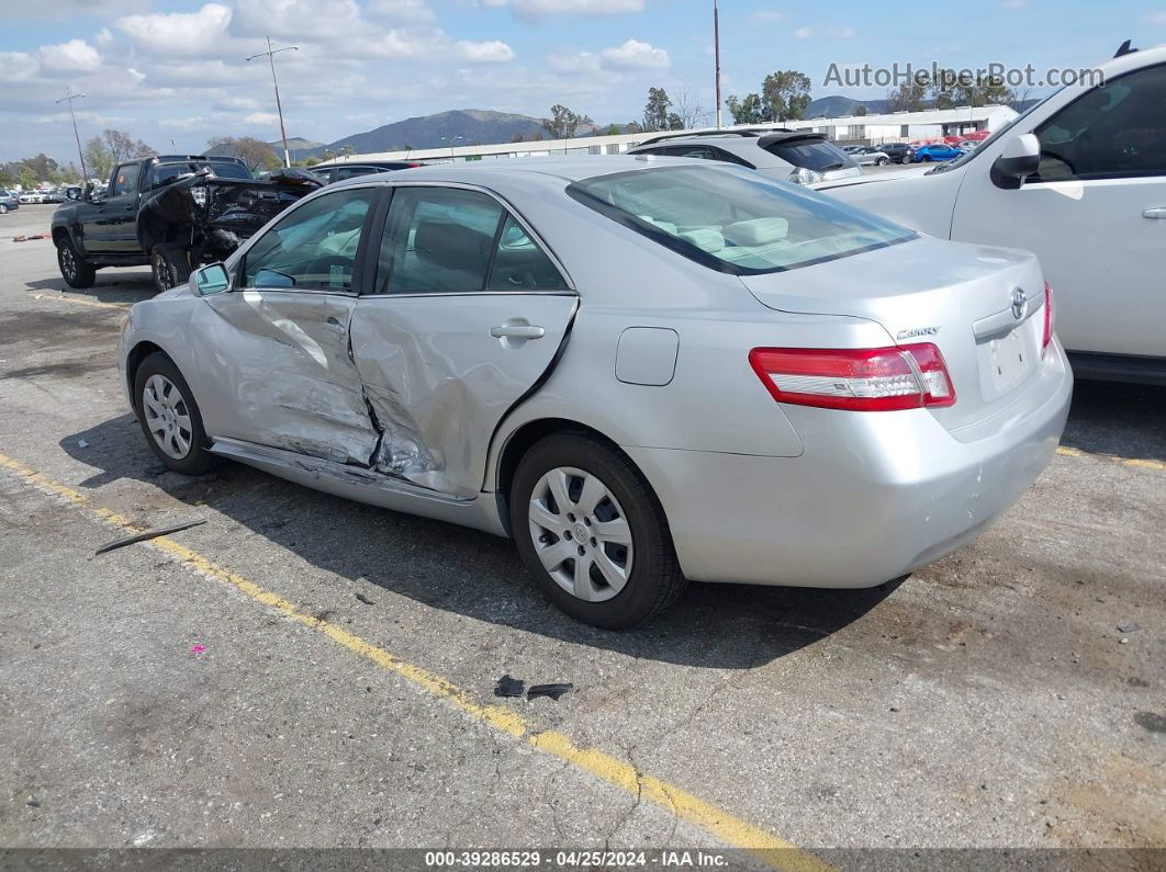 2011 Toyota Camry Le Silver vin: 4T4BF3EK1BR128828