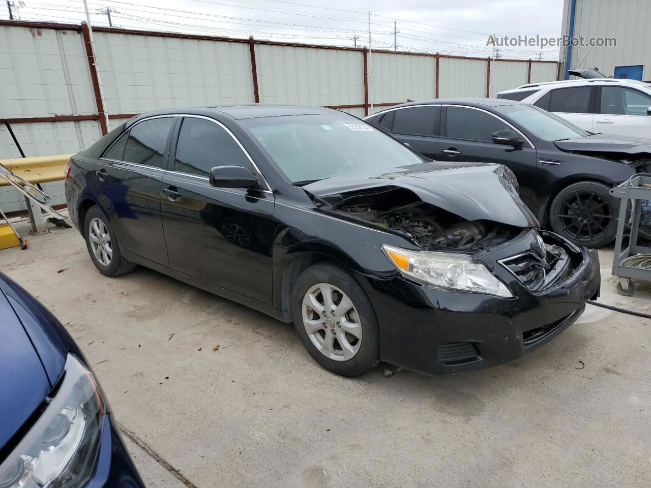 2011 Toyota Camry Base Black vin: 4T4BF3EK1BR146570