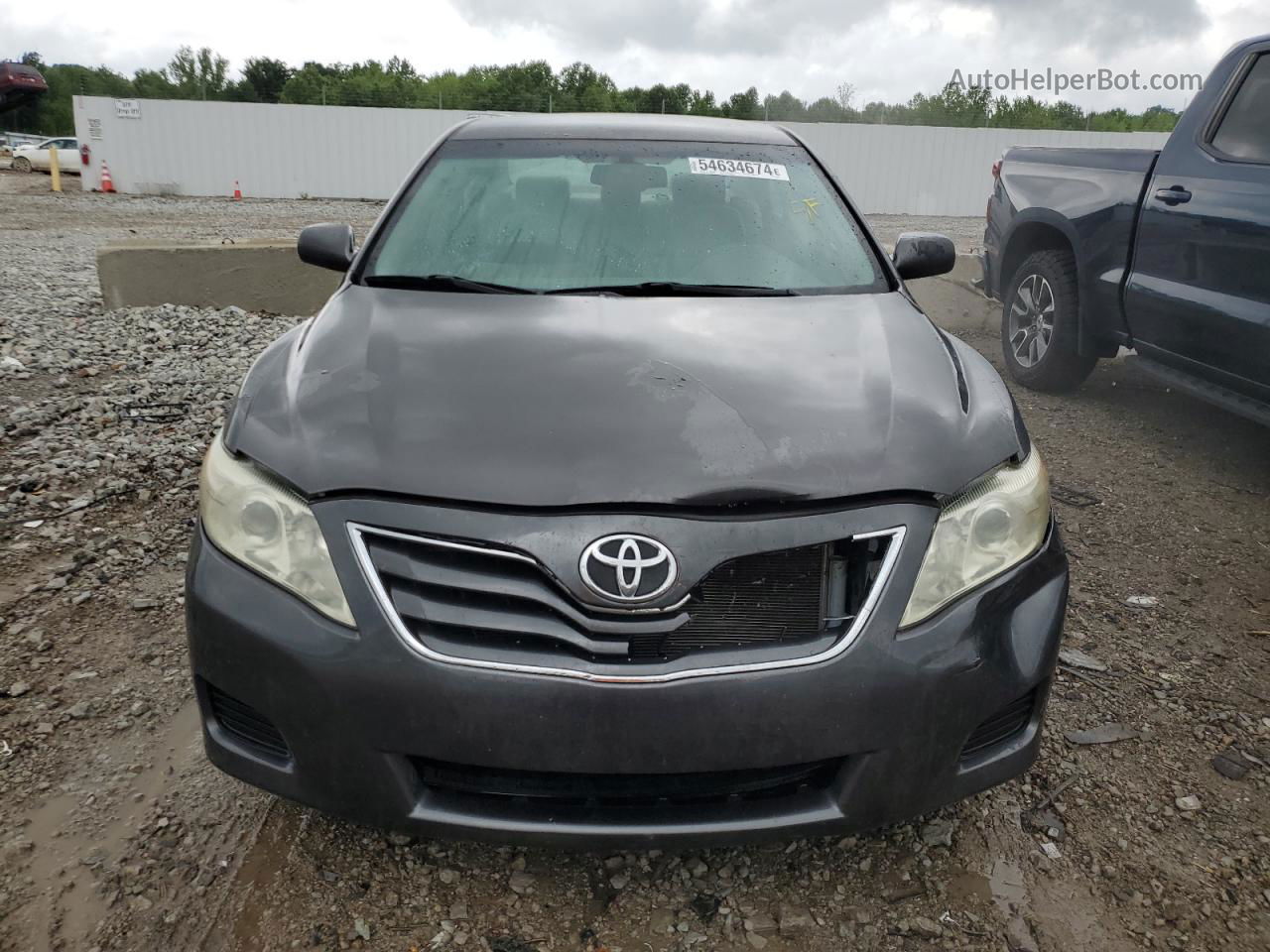 2011 Toyota Camry Base Gray vin: 4T4BF3EK1BR154958