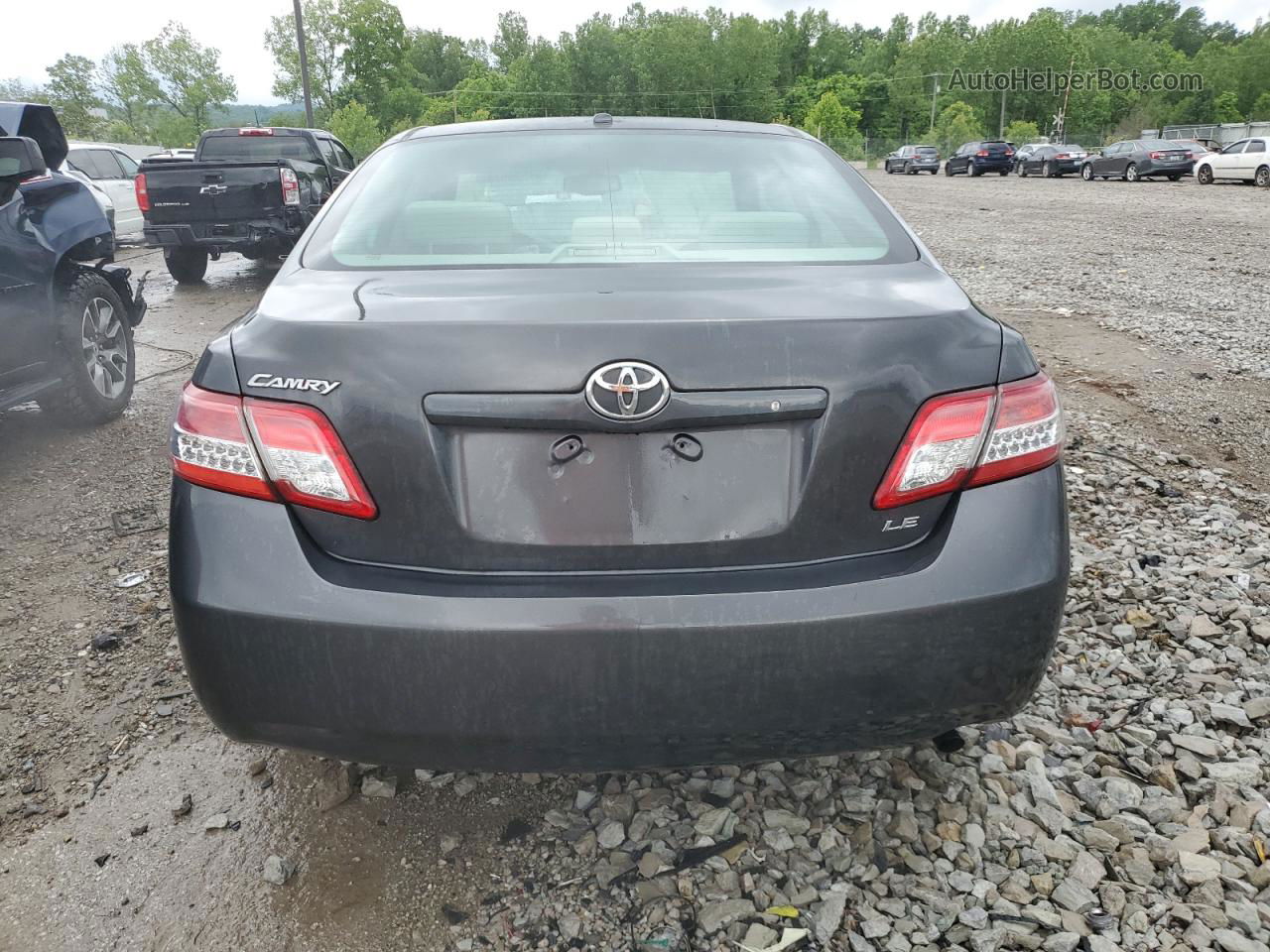 2011 Toyota Camry Base Gray vin: 4T4BF3EK1BR154958