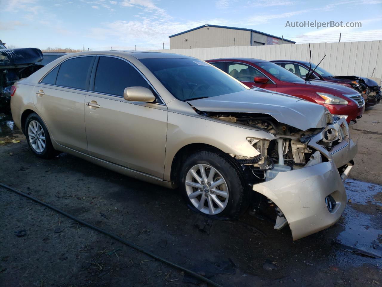 2011 Toyota Camry Base Желто-коричневый vin: 4T4BF3EK1BR157231