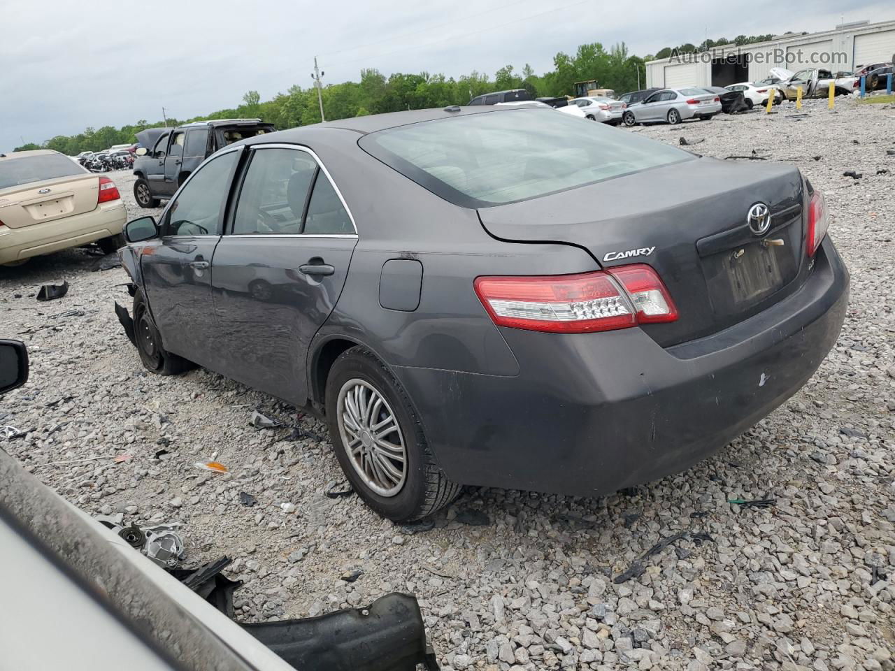 2011 Toyota Camry Base Серый vin: 4T4BF3EK1BR168259