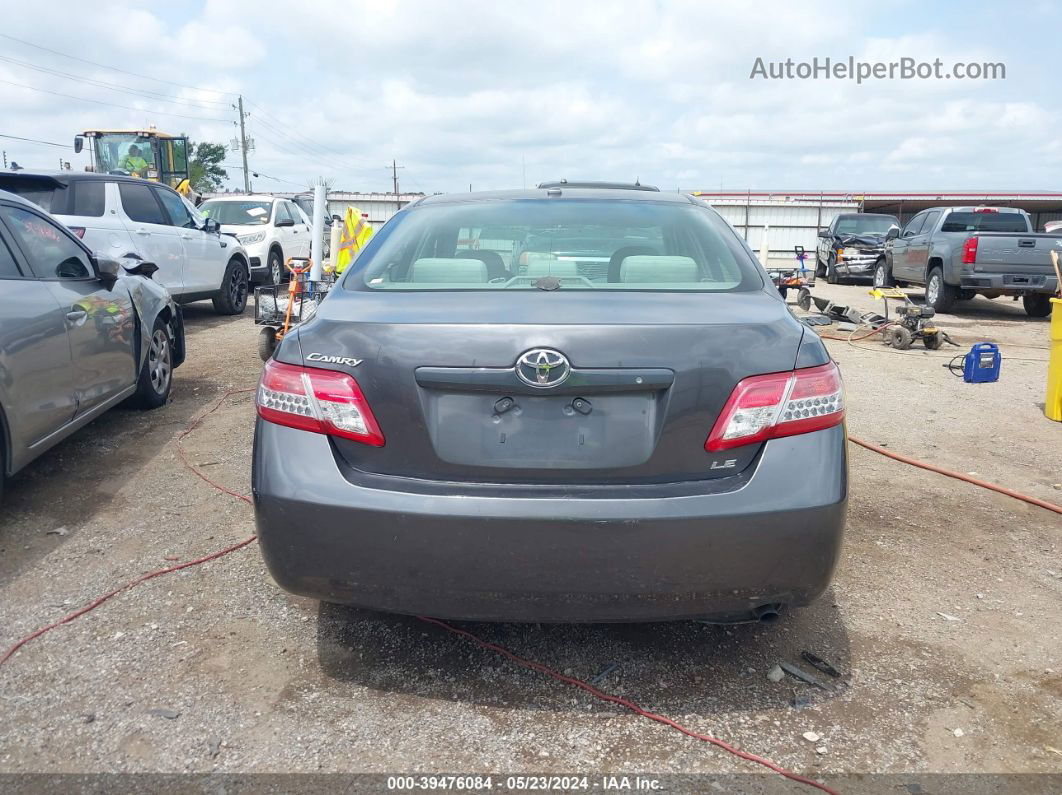 2011 Toyota Camry Le Gray vin: 4T4BF3EK1BR172554