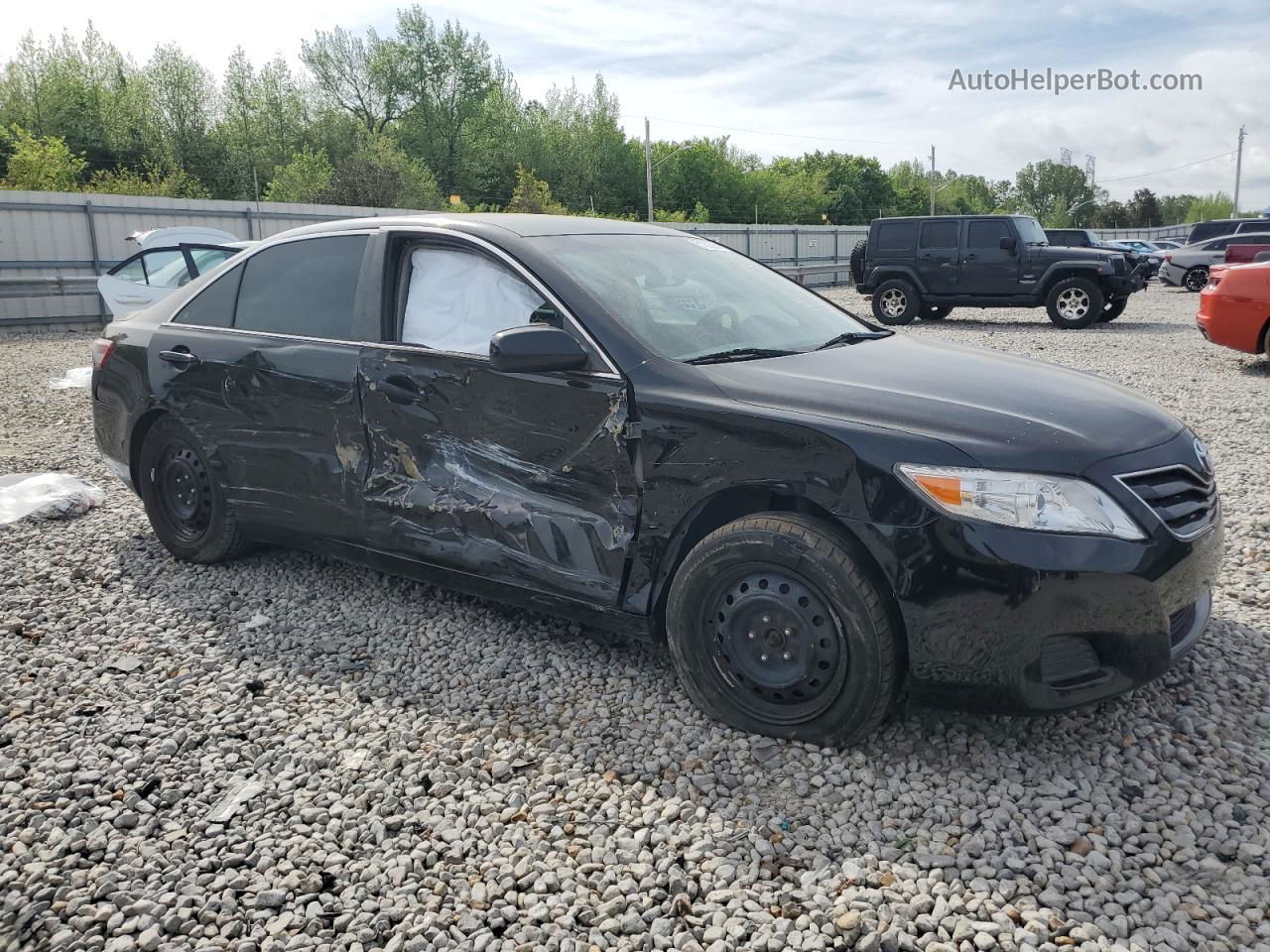 2011 Toyota Camry Base Black vin: 4T4BF3EK1BR175115