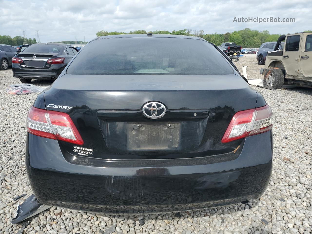 2011 Toyota Camry Base Black vin: 4T4BF3EK1BR175115