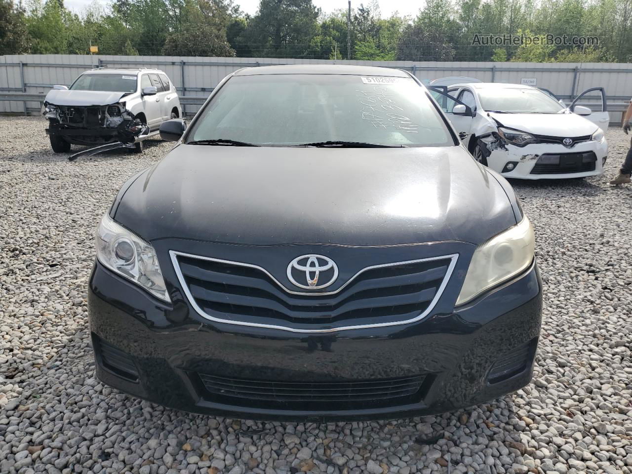 2011 Toyota Camry Base Black vin: 4T4BF3EK1BR175115