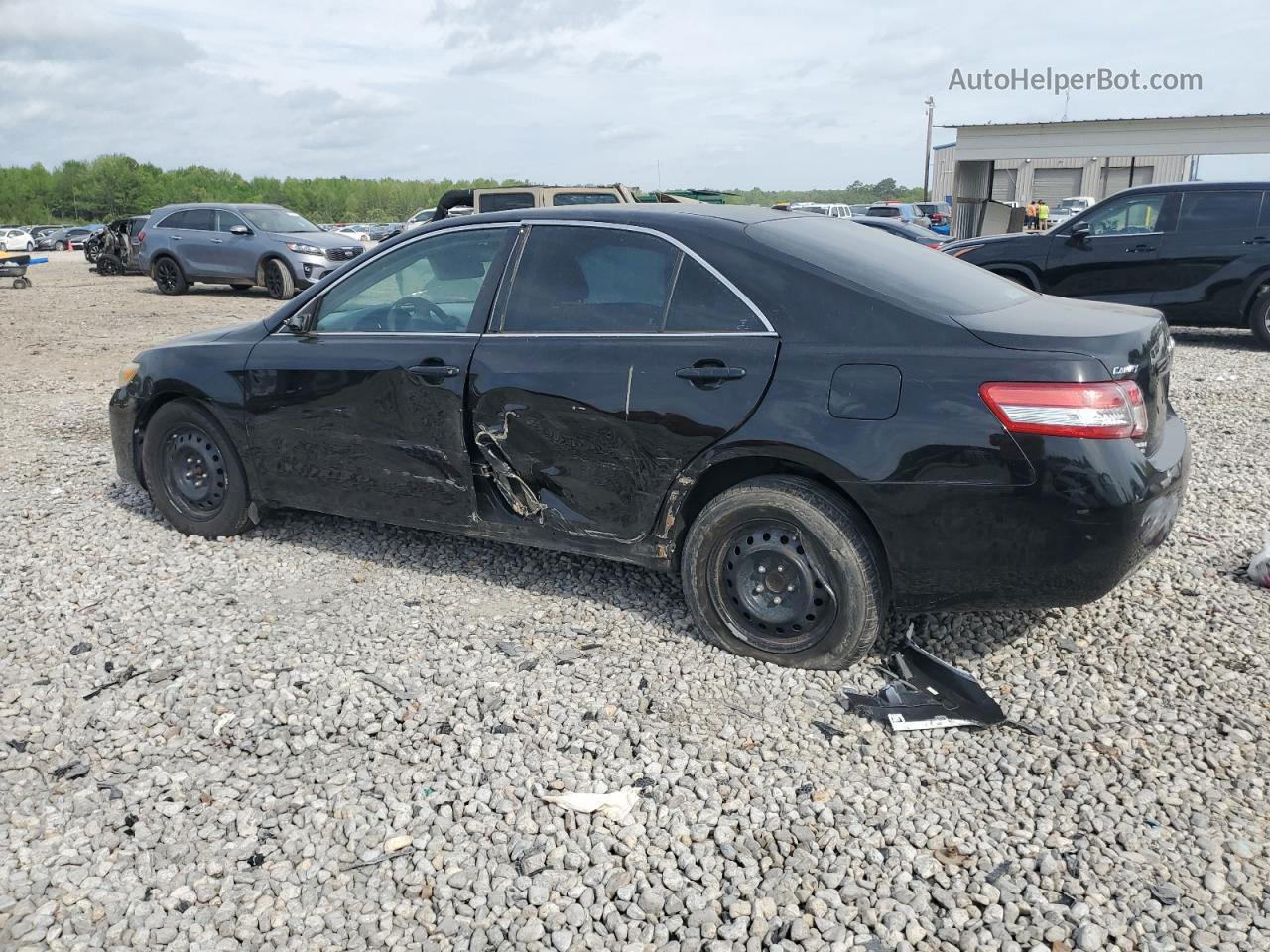 2011 Toyota Camry Base Black vin: 4T4BF3EK1BR175115