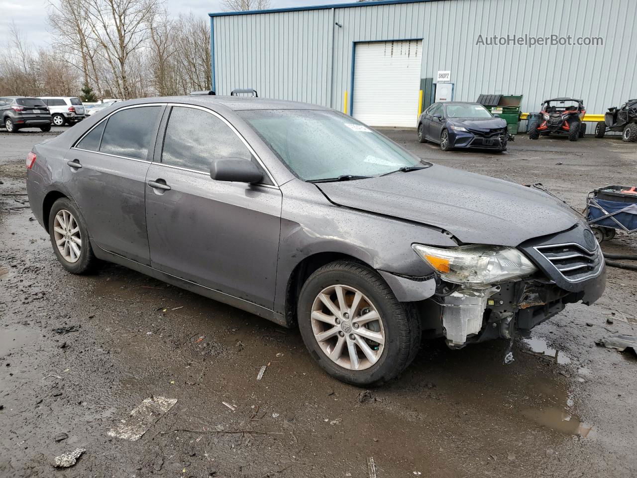 2011 Toyota Camry Base Серый vin: 4T4BF3EK1BR202572