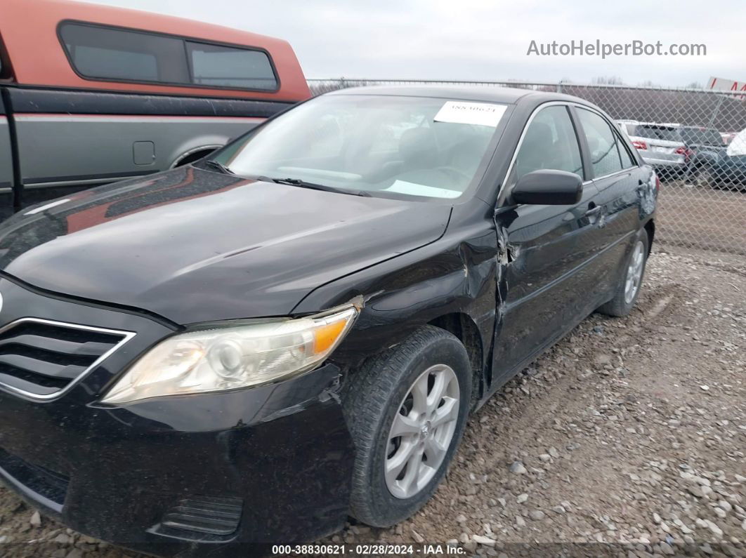 2011 Toyota Camry Le Черный vin: 4T4BF3EK2BR094642