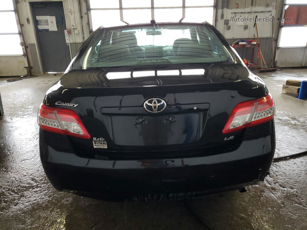 2011 Toyota Camry Base Black vin: 4T4BF3EK2BR105798