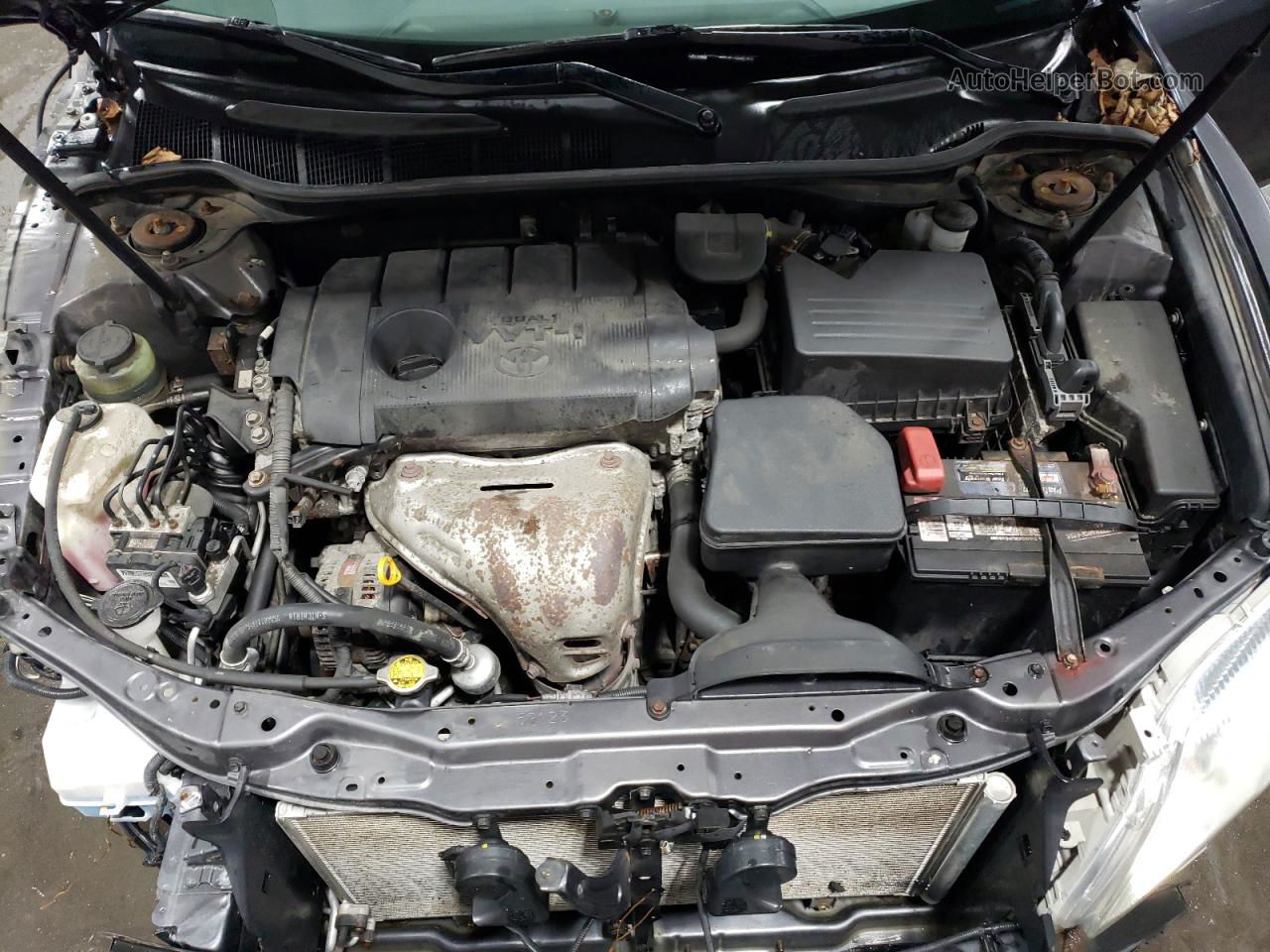 2011 Toyota Camry Base Серый vin: 4T4BF3EK2BR114078