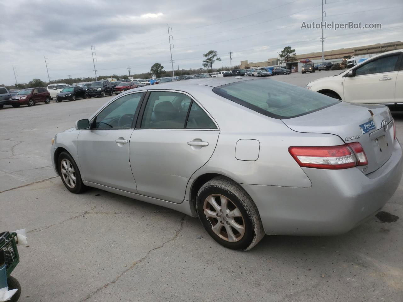 2011 Toyota Camry Base Silver vin: 4T4BF3EK2BR144438