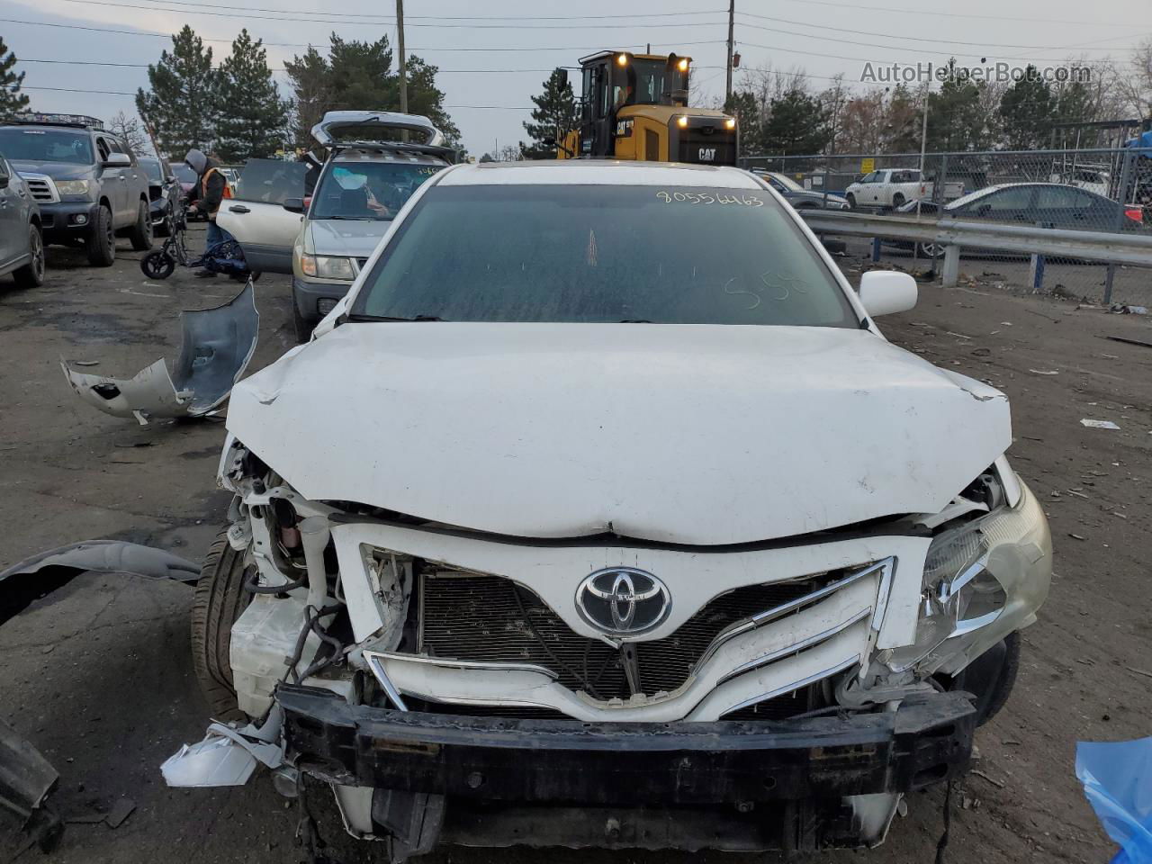 2011 Toyota Camry Base White vin: 4T4BF3EK2BR157433