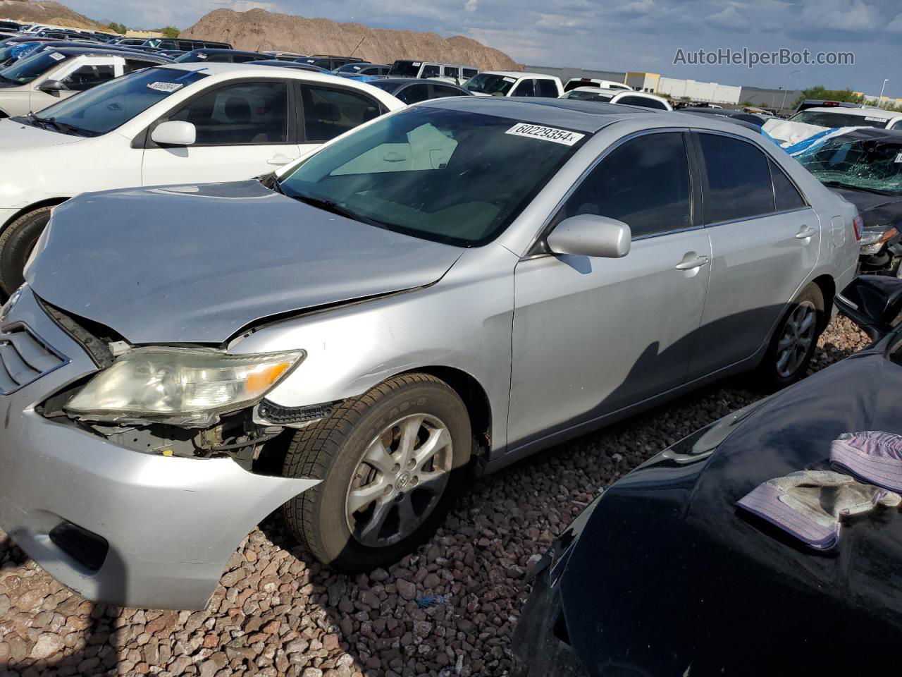 2011 Toyota Camry Base Серебряный vin: 4T4BF3EK2BR163670