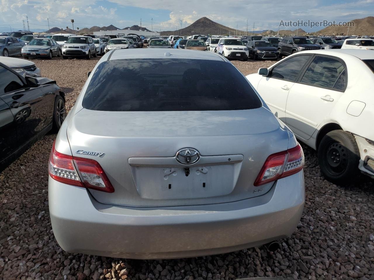 2011 Toyota Camry Base Silver vin: 4T4BF3EK2BR163670